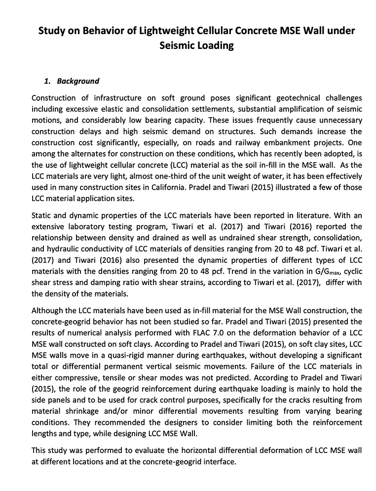 Study-on-Behavior-of-LCC-MSE-Wall-under-Seismic-Loading